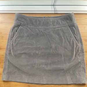 Banana Republic corduroy mini skirt